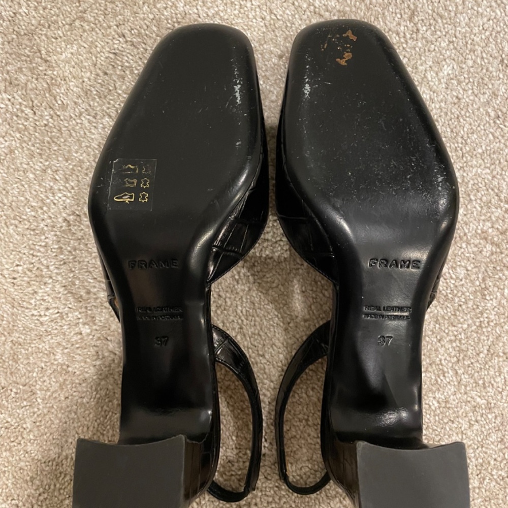 Frame Slingback Pumps - Picture 4 of 4